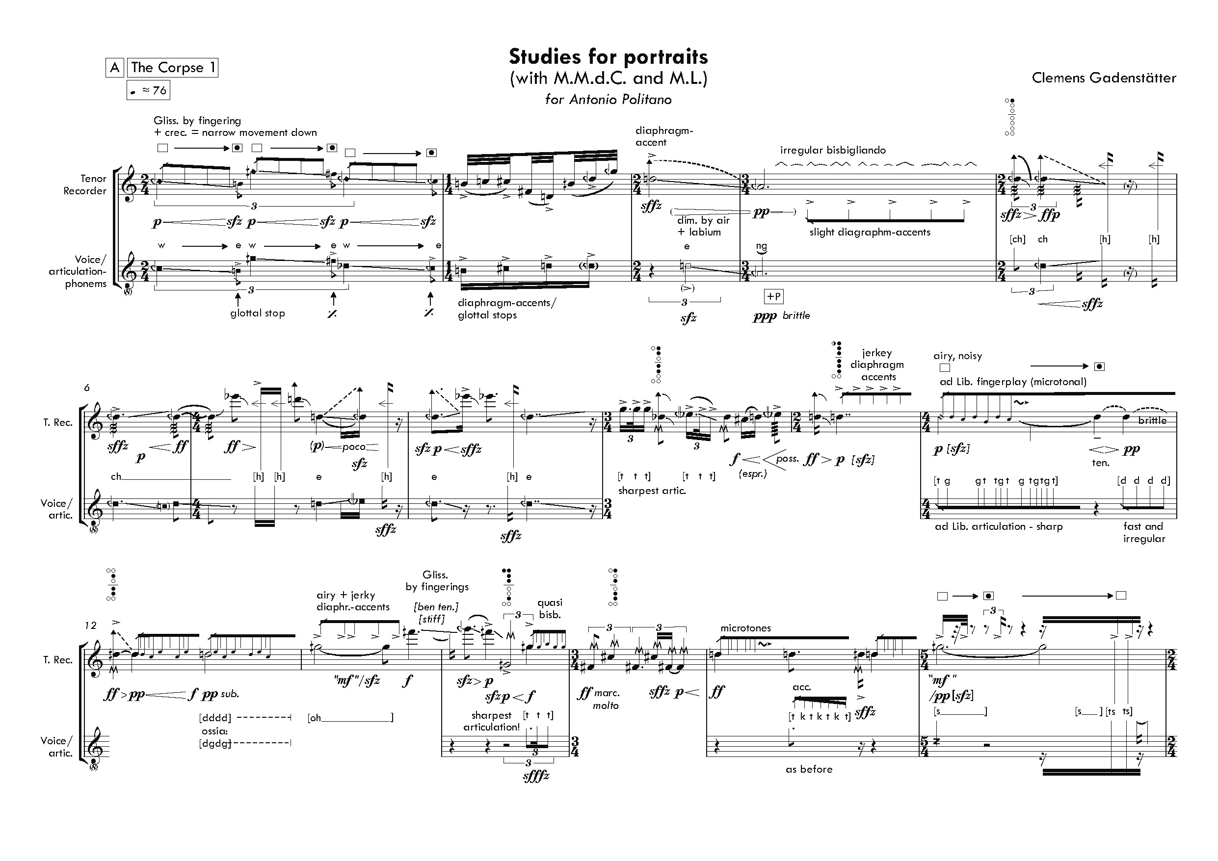 Clemens Gadenstätter - Studies for Portraits (2019) for recorder(s) solo (Korrektur 02.03.2020 - 2)_Seite_01