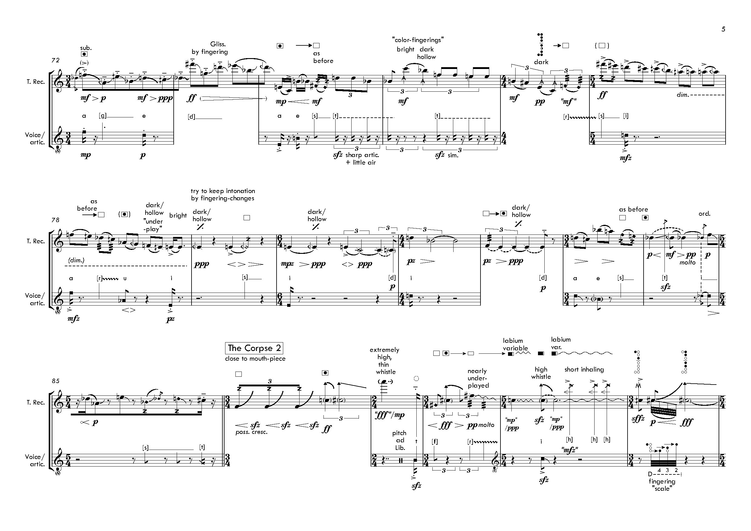 Clemens Gadenstätter - Studies for Portraits (2019) for recorder(s) solo (Korrektur 02.03.2020 - 2)_Seite_05