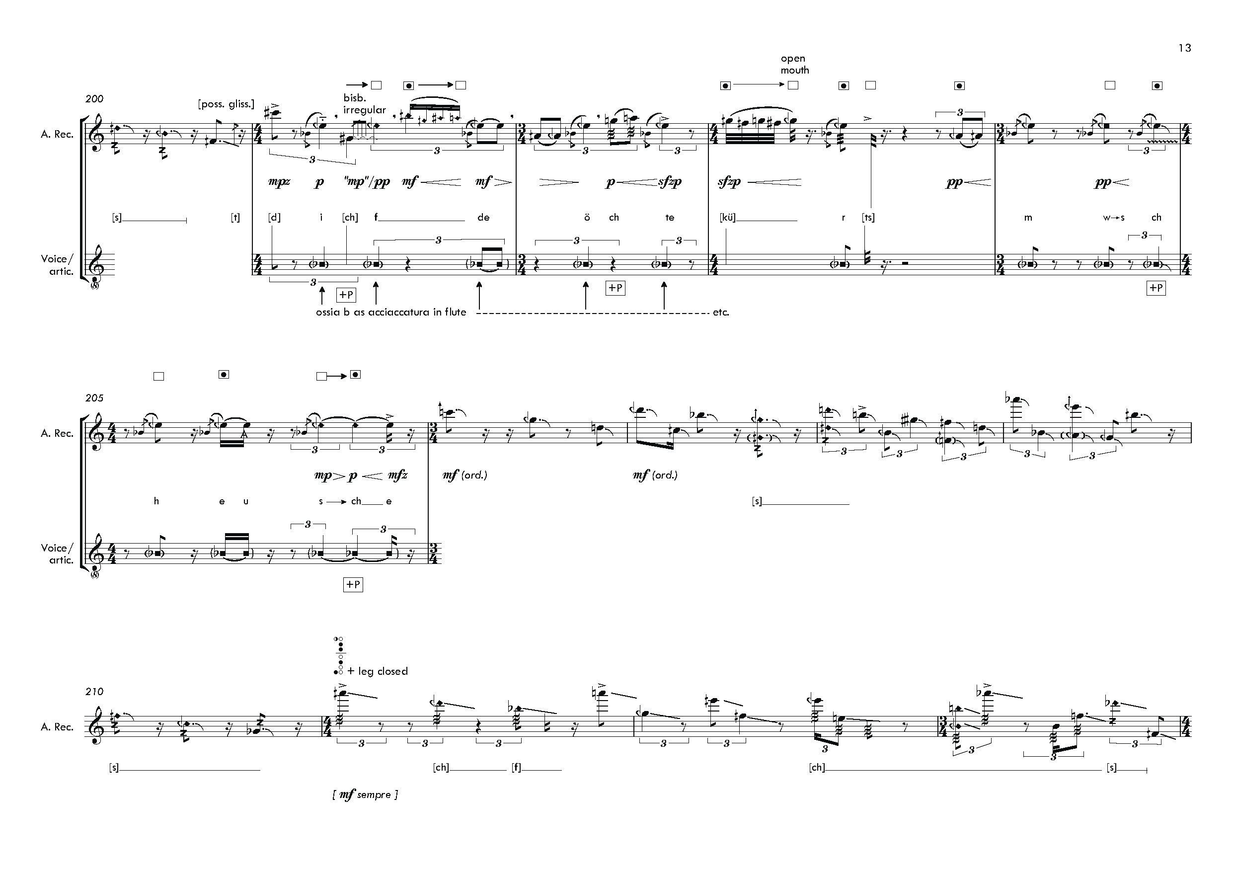 Clemens Gadenstätter - Studies for Portraits (2019) for recorder(s) solo (Korrektur 02.03.2020 - 2)_Seite_13