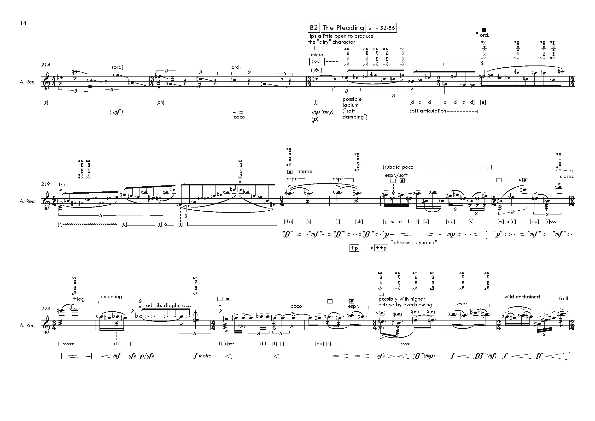 Clemens Gadenstätter - Studies for Portraits (2019) for recorder(s) solo (Korrektur 02.03.2020 - 2)_Seite_14