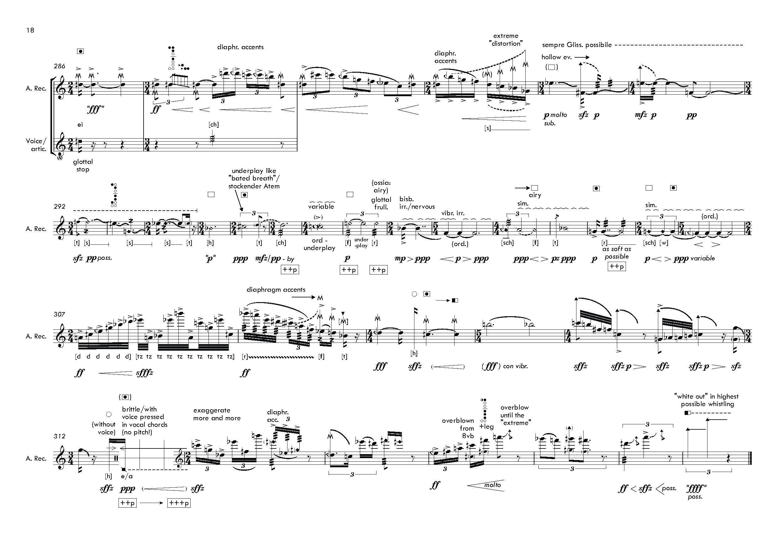 Clemens Gadenstätter - Studies for Portraits (2019) for recorder(s) solo (Korrektur 02.03.2020 - 2)_Seite_18